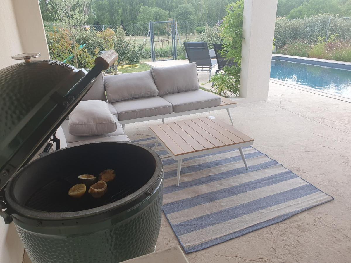 Onze Villa In Provence, Mont Ventoux, New Luxury Villa, Private Pool, Stunning Views, Outdoor Kitchen, Big Green Egg Malaucène المظهر الخارجي الصورة