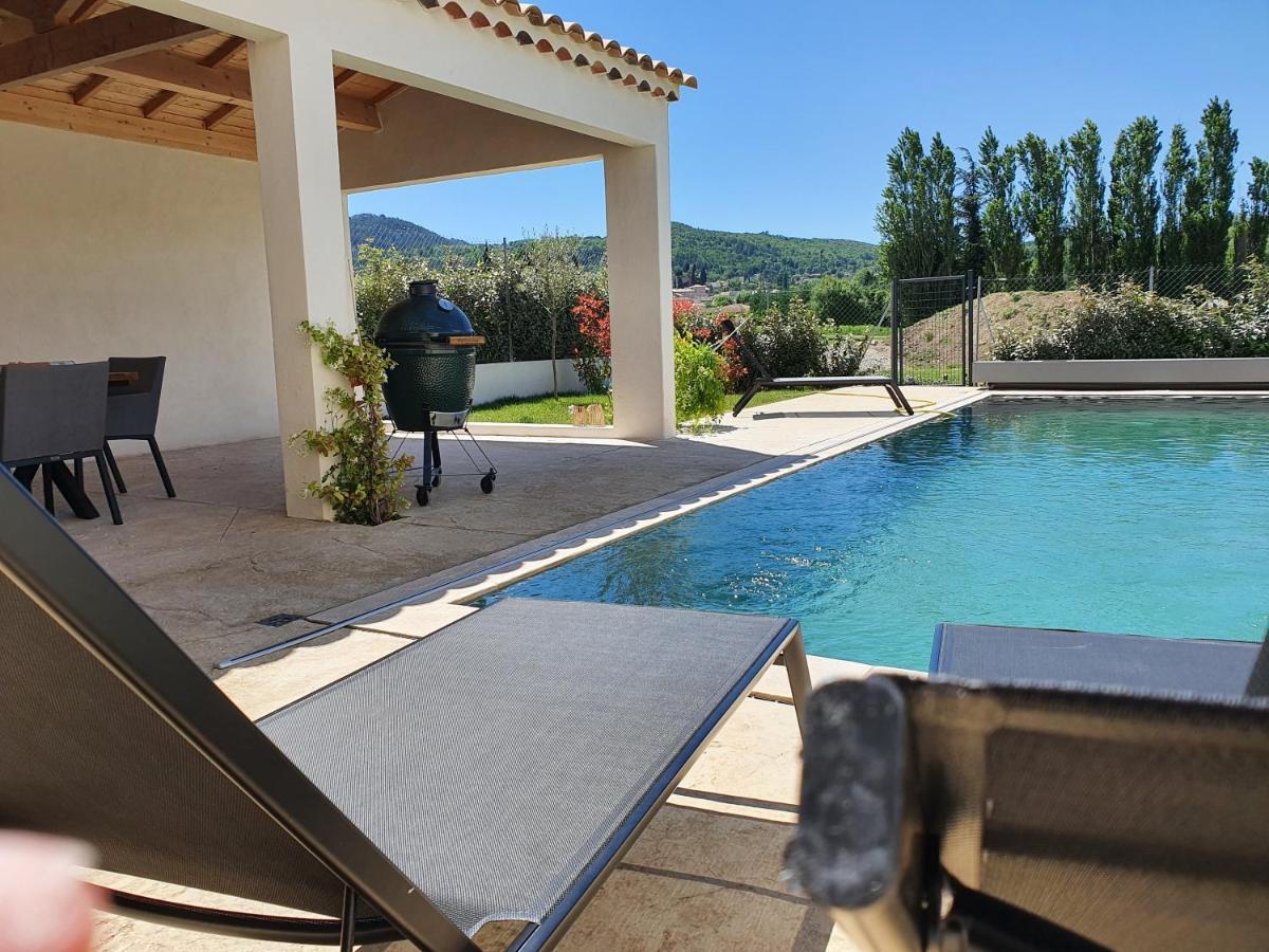 Onze Villa In Provence, Mont Ventoux, New Luxury Villa, Private Pool, Stunning Views, Outdoor Kitchen, Big Green Egg Malaucène المظهر الخارجي الصورة