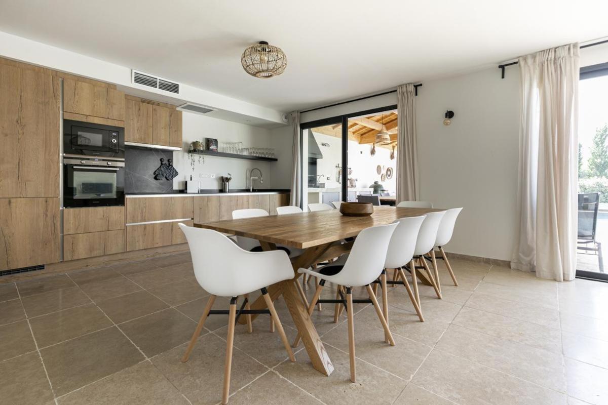 Onze Villa In Provence, Mont Ventoux, New Luxury Villa, Private Pool, Stunning Views, Outdoor Kitchen, Big Green Egg Malaucène المظهر الخارجي الصورة